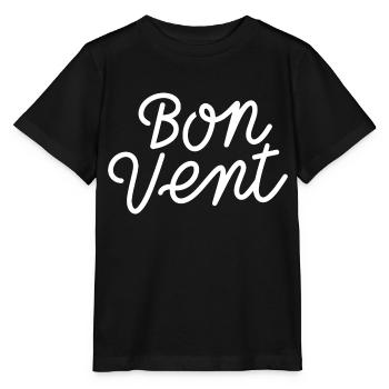 Bon vent - T-shirt bio MINI CREATOR Stanley/Stella Enfant - noir - Devant - Mikhail (115cm)