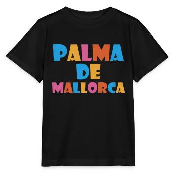Palma de Majorque - Îles Baléares - Espagne - Espagne - T-shirt bio MINI CREATOR Stanley/Stella Enfant - noir - Devant - Mikhail (115cm)