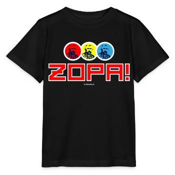 Zopa - 2024 - Stanley/Stella MINI CREATOR Kids’ T-Shirt - black - Front - Mikhail (115cm)