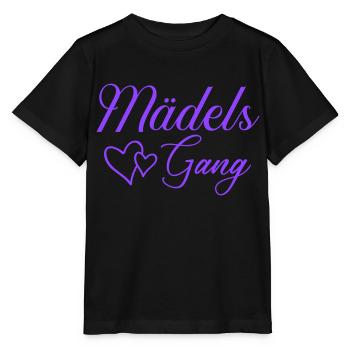 Girls' Gang - Stanley/Stella MINI CREATOR Kids’ T-Shirt - black - Front - Mikhail (115cm)