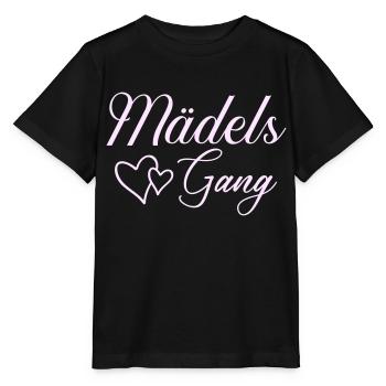 Girls' Gang - Stanley/Stella MINI CREATOR Kids’ T-Shirt - black - Front - Mikhail (115cm)