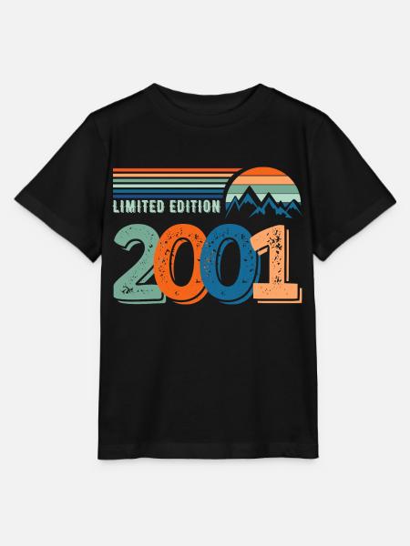 Limitierte Auflage 2001 - Stanley/Stella Kinder T-Shirt MINI CREATOR - Schwarz