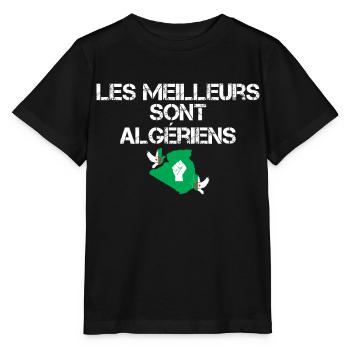 The best are Algerians - Stanley/Stella MINI CREATOR Kids’ T-Shirt - black - Front - Mikhail (115cm)