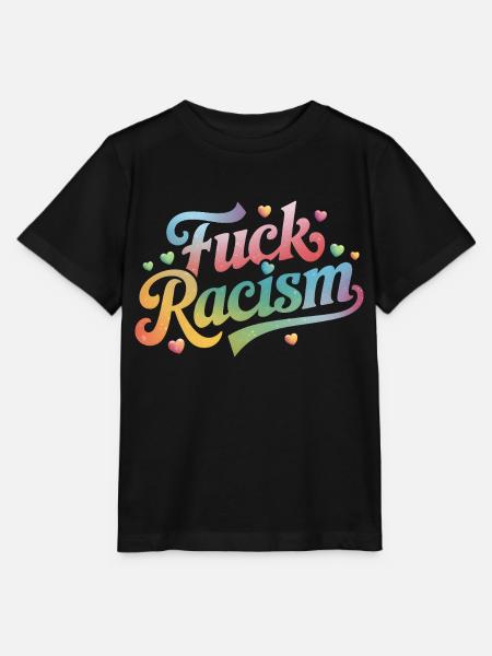 Anti Rassismus Gegen Nazis - Stanley/Stella Kinder T-Shirt MINI CREATOR  - Schwarz