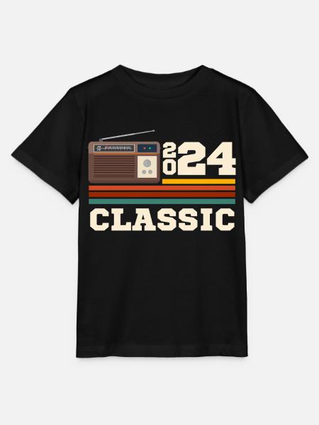 Jubiläum 2024 Retro-Klassiker - Stanley/Stella Kinder T-Shirt MINI CREATOR  - Schwarz