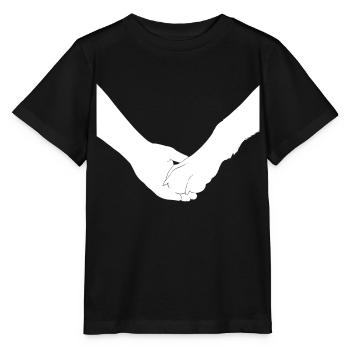 Hand Pfote - Stanley/Stella Kinder T-Shirt MINI CREATOR  - Schwarz - Vorne - Mikhail (115cm)