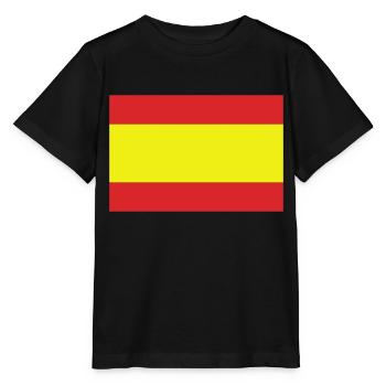 Spanien - Stanley/Stella Kinder T-Shirt MINI CREATOR  - Schwarz - Vorne - Mikhail (115cm)