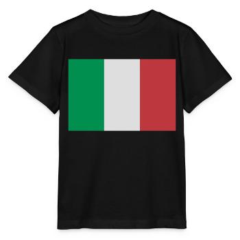 italien - Stanley/Stella Kinder T-Shirt MINI CREATOR  - Schwarz - Vorne - Mikhail (115cm)