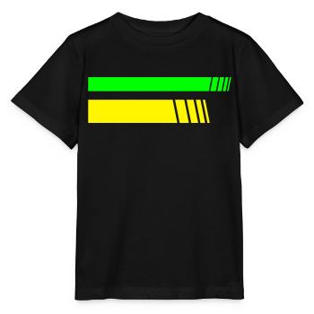 2 Stripes - Stanley/Stella Kinder T-Shirt MINI CREATOR  - Schwarz - Vorne - Mikhail (115cm)