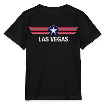 las vegas - T-shirt bio MINI CREATOR Stanley/Stella Enfant - noir - Devant - Mikhail (115cm)