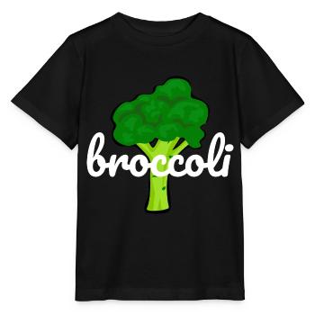 Broccoli! - Stanley/Stella MINI CREATOR Kids’ T-Shirt - black - Front - Mikhail (115cm)