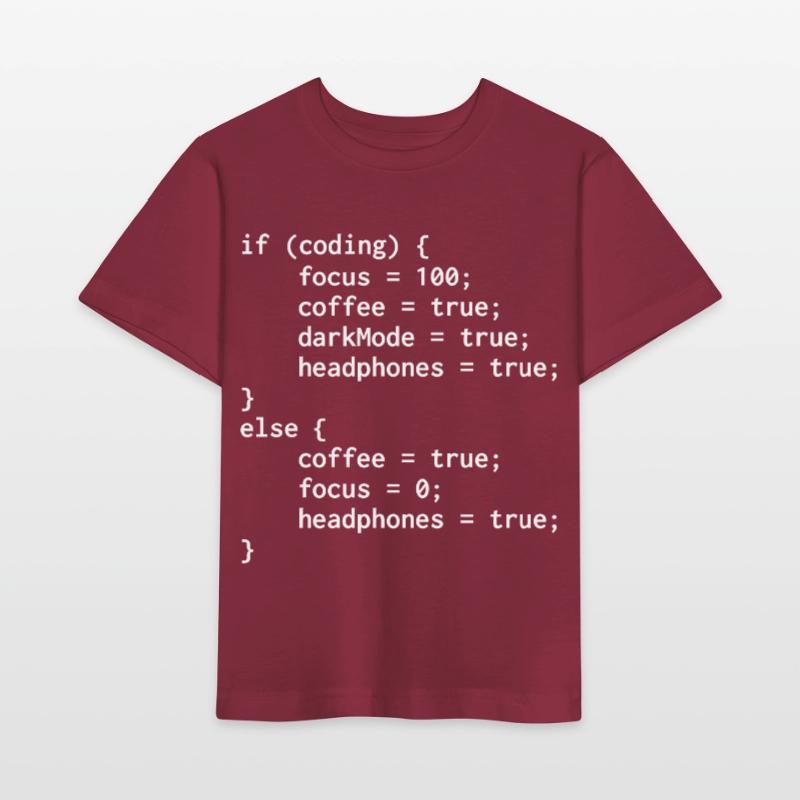 Code programmeur d’autres T-shirt bio MINI CREATOR Stanley/Stella Enfant