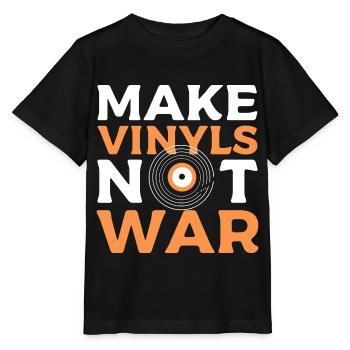 Platines - T-shirt bio MINI CREATOR Stanley/Stella Enfant - noir - Devant - Mikhail (115cm)