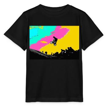 bmx - T-shirt bio MINI CREATOR Stanley/Stella Enfant - noir - Devant - Mikhail (115cm)