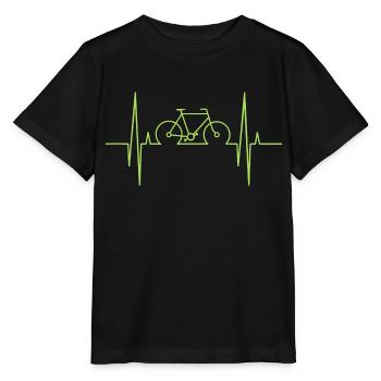 Electro vélo - T-shirt bio MINI CREATOR Stanley/Stella Enfant - noir - Devant - Mikhail (115cm)