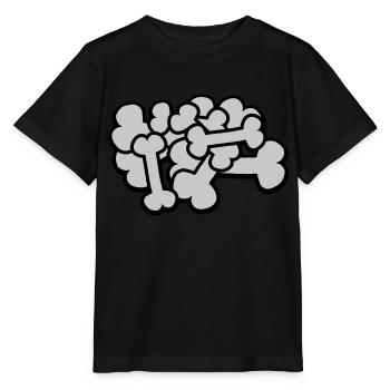 Big Comic Bone Pile - Stanley/Stella MINI CREATOR Kids’ T-Shirt - black - Front - Mikhail (115cm)