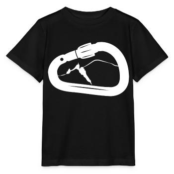 Carabiner Chamonix - Stanley/Stella MINI CREATOR Kids’ T-Shirt - black - Front - Mikhail (115cm)