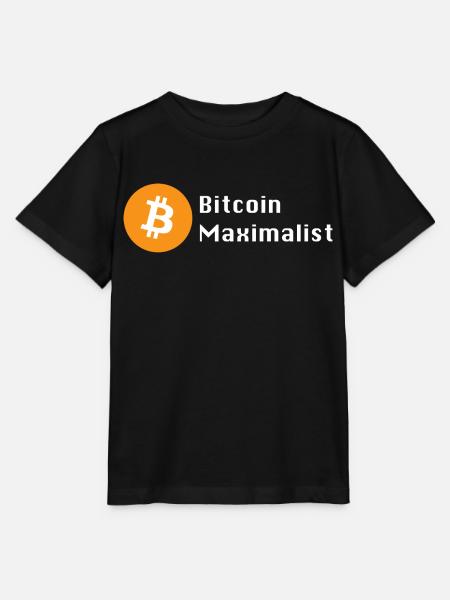 Bitcoin-Maximalist - Stanley/Stella Kinder T-Shirt MINI CREATOR  - Schwarz