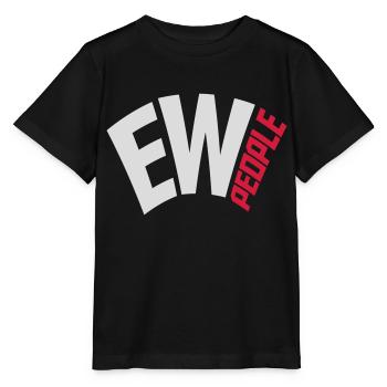 ew people citation drôle - T-shirt bio MINI CREATOR Stanley/Stella Enfant - noir - Devant - Mikhail (115cm)