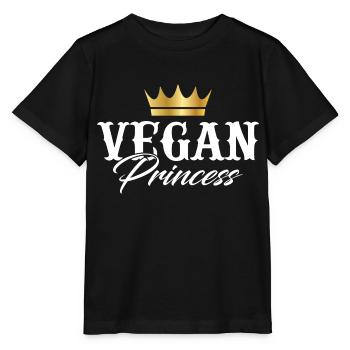 Vegan Princess - Stanley/Stella MINI CREATOR Kids’ T-Shirt - black - Front - Mikhail (115cm)