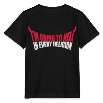 Going to Hell - Stanley/Stella MINI CREATOR Kids’ T-Shirt - black - Front - Mikhail (115cm)