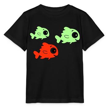 Pisces - Stanley/Stella MINI CREATOR Kids’ T-Shirt - black - Front - Mikhail (115cm)