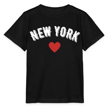 New York - Stanley/Stella Kinder T-Shirt MINI CREATOR  - Schwarz - Vorne - Mikhail (115cm)