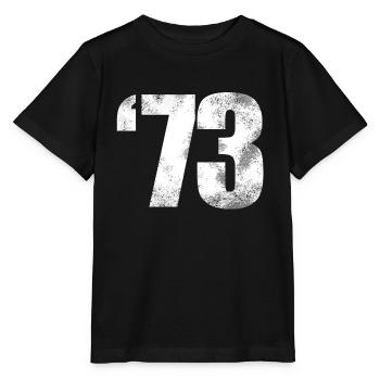 '73 in the pleasure groove - Stanley/Stella Kinder T-Shirt MINI CREATOR  - Schwarz - Vorne - Mikhail (115cm)