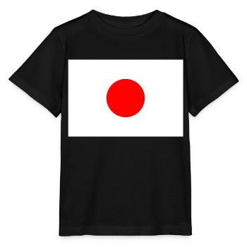 Japon soleil levant og - T-shirt bio MINI CREATOR Stanley/Stella Enfant - noir - Devant - Mikhail (115cm)