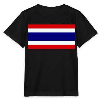 Thaïlande - T-shirt bio MINI CREATOR Stanley/Stella Enfant - noir - Devant - Mikhail (115cm)