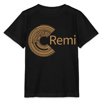 Pour Rémi - T-shirt bio MINI CREATOR Stanley/Stella Enfant - noir - Devant - Mikhail (115cm)