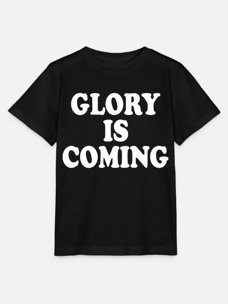 Glory is coming - Stanley/Stella Kinder T-Shirt MINI CREATOR  - Schwarz
