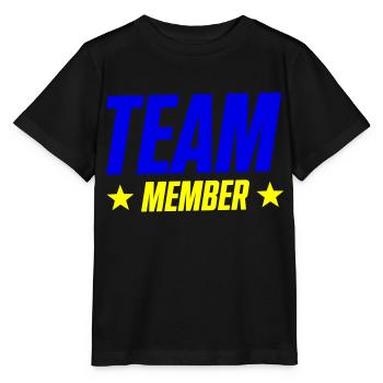 Team Member - Stanley/Stella MINI CREATOR Kids’ T-Shirt - black - Front - Mikhail (115cm)