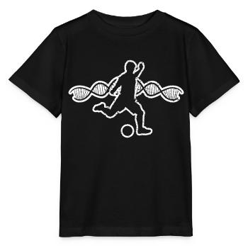 Fußballmannschaft Fußballdesign Fußballspieler - Stanley/Stella Kinder T-Shirt MINI CREATOR  - Schwarz - Vorne - Mikhail (115cm)