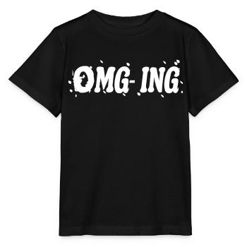 OMG - Spruch - Stanley/Stella Kinder T-Shirt MINI CREATOR  - Schwarz - Vorne - Mikhail (115cm)