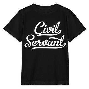 Beamte - Stanley/Stella Kinder T-Shirt MINI CREATOR  - Schwarz - Vorne - Mikhail (115cm)