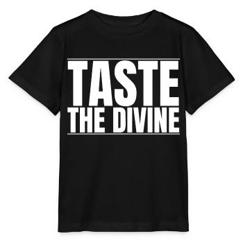 blissful eating delicious flavors - Stanley/Stella Kinder T-Shirt MINI CREATOR  - Schwarz - Vorne - Mikhail (115cm)