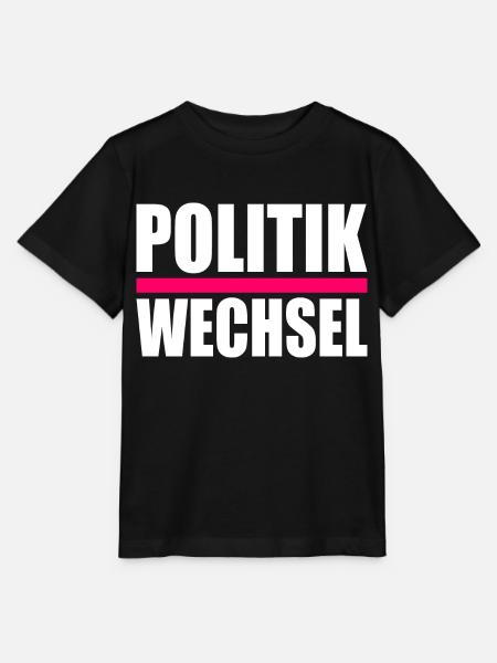politikwechsel - Stanley/Stella Kinder T-Shirt MINI CREATOR  - Schwarz