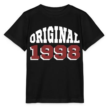 Original 1998 - T-shirt bio MINI CREATOR Stanley/Stella Enfant - noir - Devant - Mikhail (115cm)