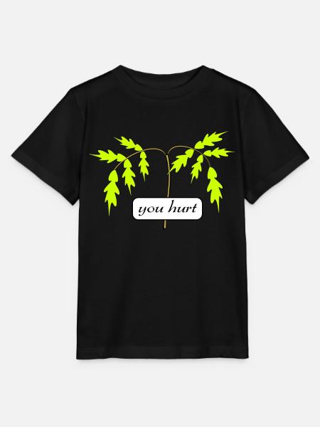 you hurt - Stanley/Stella Kinder T-Shirt MINI CREATOR - Schwarz