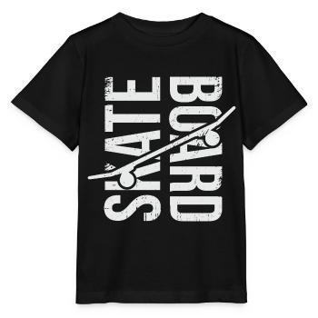 Skateboard Skate Skater Skater Skater - T-shirt bio MINI CREATOR Stanley/Stella Enfant - noir - Devant - Mikhail (115cm)