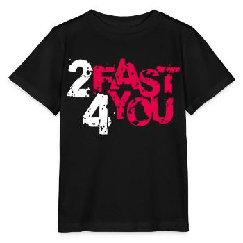 Too Fast for You Saying 2 Too Fast 4 For You - Stanley/Stella MINI CREATOR Kids’ T-Shirt - black - Front - Mikhail (115cm)