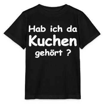 Kuchen - Stanley/Stella Kinder T-Shirt MINI CREATOR  - Schwarz - Vorne - Mikhail (115cm)