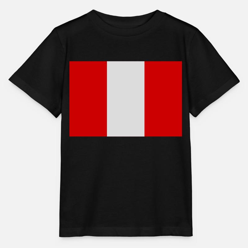Pérou - T-shirt bio MINI CREATOR Stanley/Stella Enfant - noir