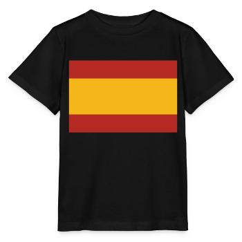 spanien - Stanley/Stella Kinder T-Shirt MINI CREATOR  - Schwarz - Vorne - Mikhail (115cm)