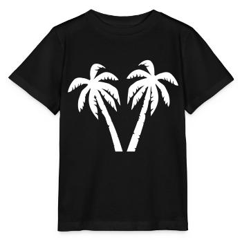 Palmen - Stanley/Stella Kinder T-Shirt MINI CREATOR  - Schwarz - Vorne - Mikhail (115cm)