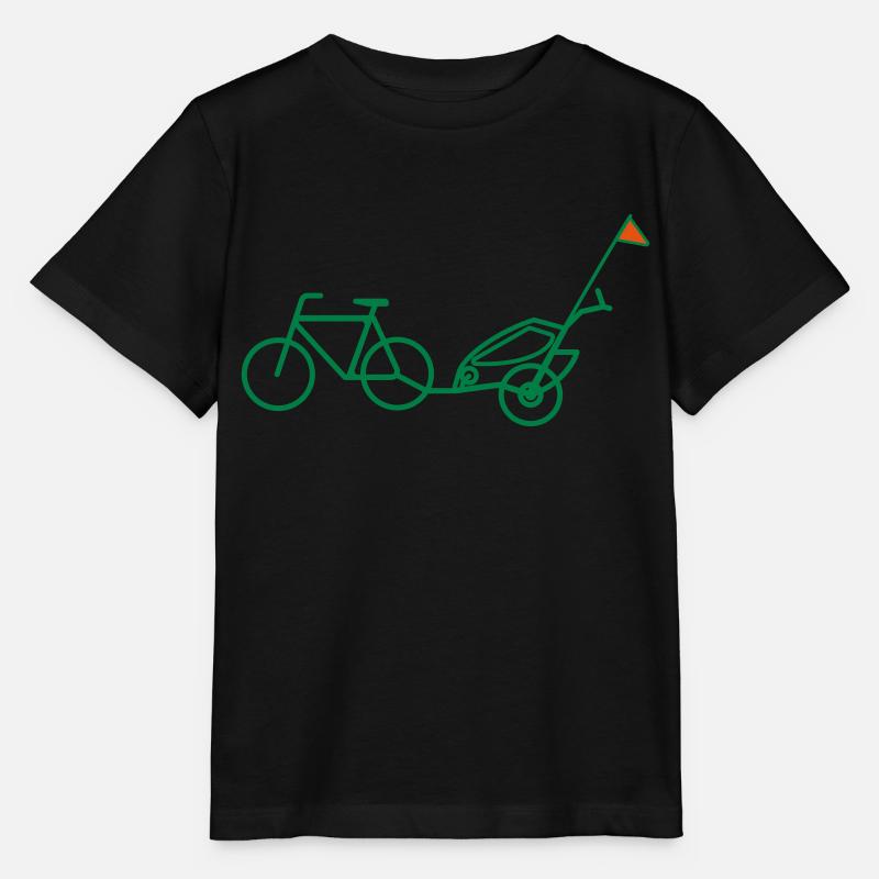 Remorque de vélo - T-shirt bio MINI CREATOR Stanley/Stella Enfant - noir
