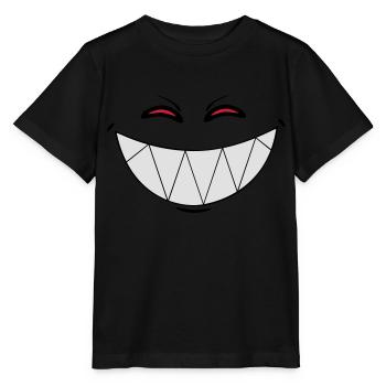Smiling Demon - Stanley/Stella MINI CREATOR Kids’ T-Shirt - black - Front - Mikhail (115cm)
