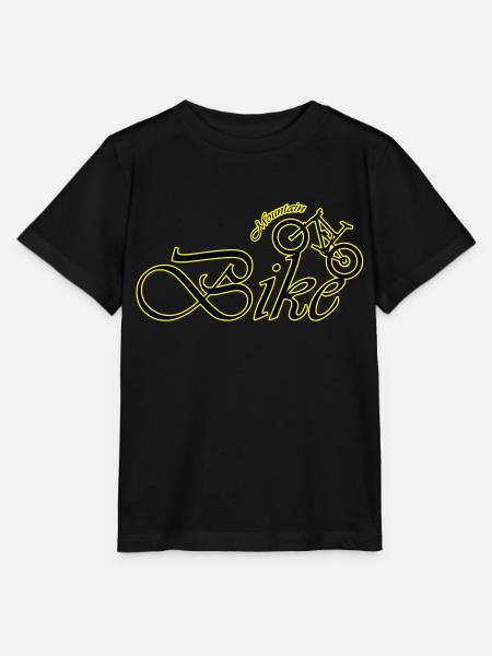 mountainbike - Stanley/Stella T-shirt MINI CREATOR til børn - sort
