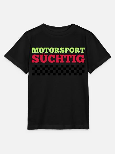 Motorsport Süchtig - Stanley/Stella Kinder T-Shirt MINI CREATOR  - Schwarz